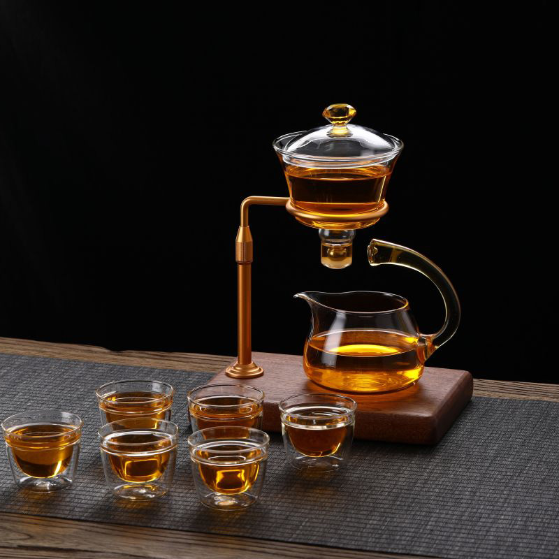 مجموعه چای شیشه ای مغناطیسی